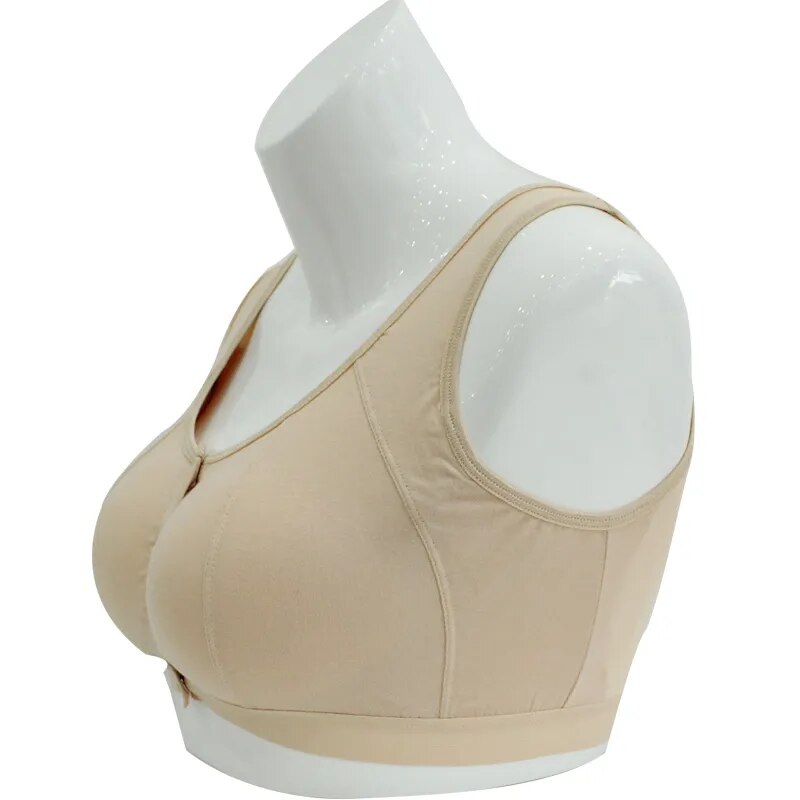 Mastectomy Bra with Pockets Front Closure Lingerie