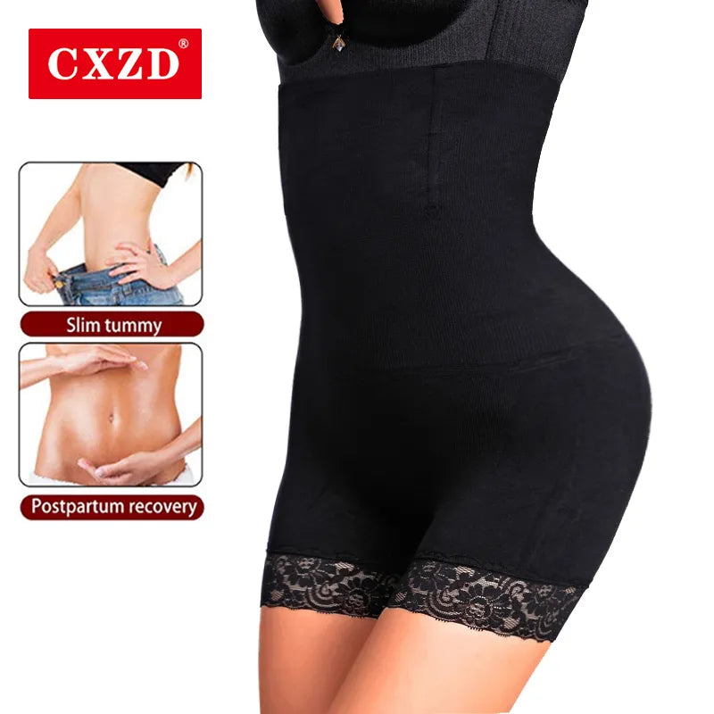 Women's Shapewear High Waist Body Shaper Lace Tummy Underwear - integrityhomedecor