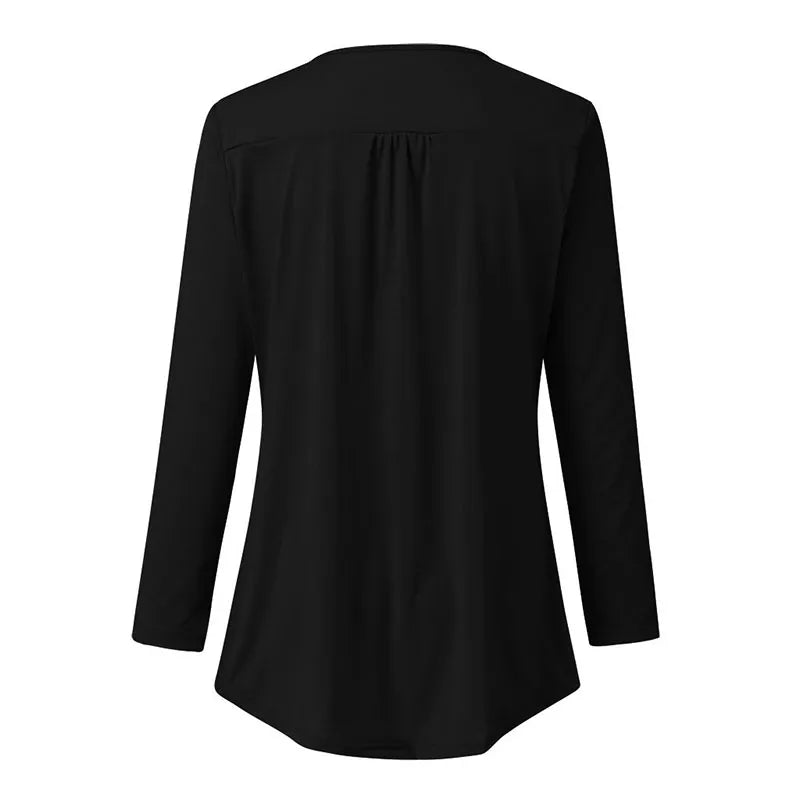 Maternity Blouse Long-Sleeved To Hide Breastfeeding - integrityhomedecor