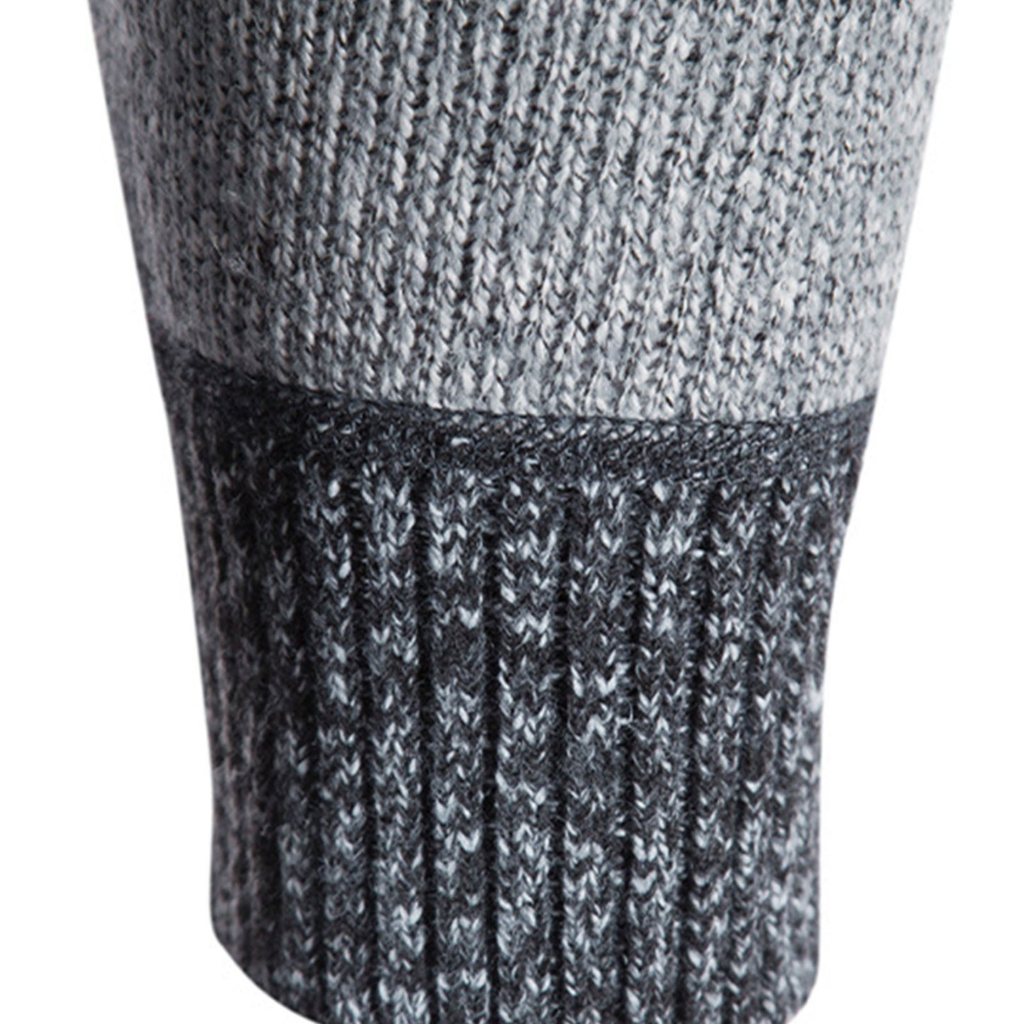 Men's Knitted Sweater Coat Long Sleeve Block Stand Collar Warm Causal Male Sweater Cardigan Jacket Coat Clothing Plus Size - integrityhomedecor