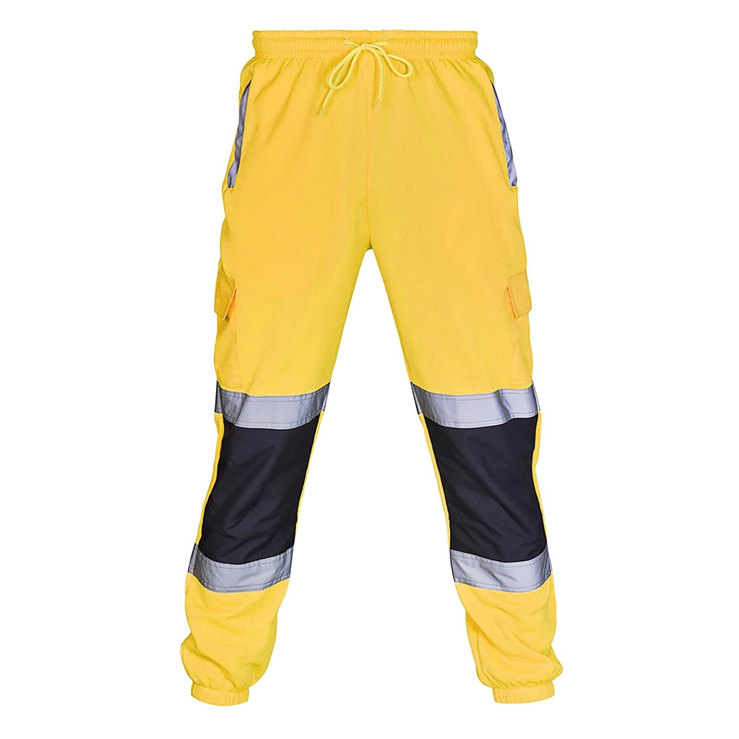 Men's Trousers Personal Stripe pant Road Work High Visibility Road Work Overalls Casual Pants - integrityhomedecor