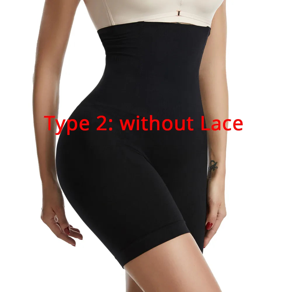 Women's Shapewear High Waist Body Shaper Lace Tummy Underwear - integrityhomedecor