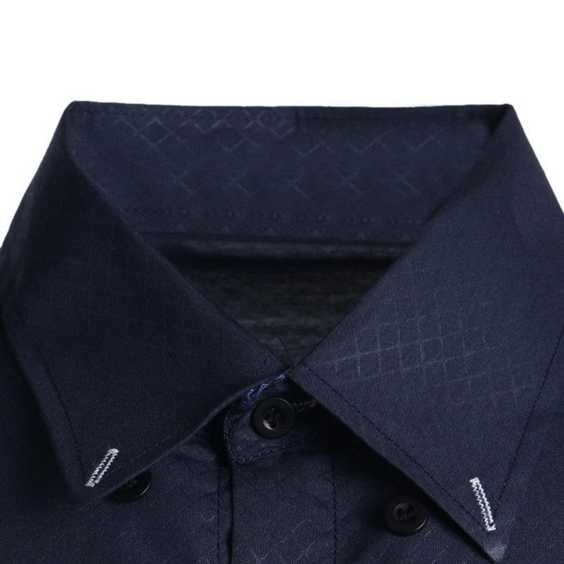 Men Dress Shirt Non Iron Long Sleeve - integrityhomedecor
