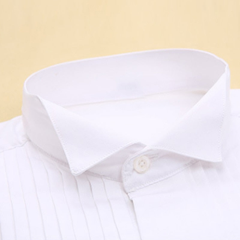 Men's French Cuff Tuxedo Shirt - integrityhomedecor
