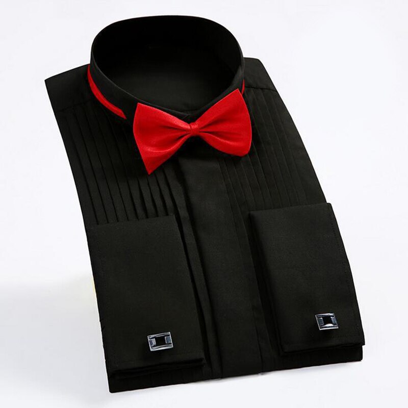 Men's French Cuff Tuxedo Shirt - integrityhomedecor