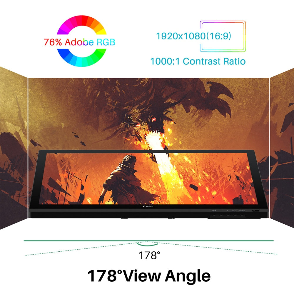 Graphic Tablet with 21.5 inch Screen Drawing Tab - integrityhomedecor