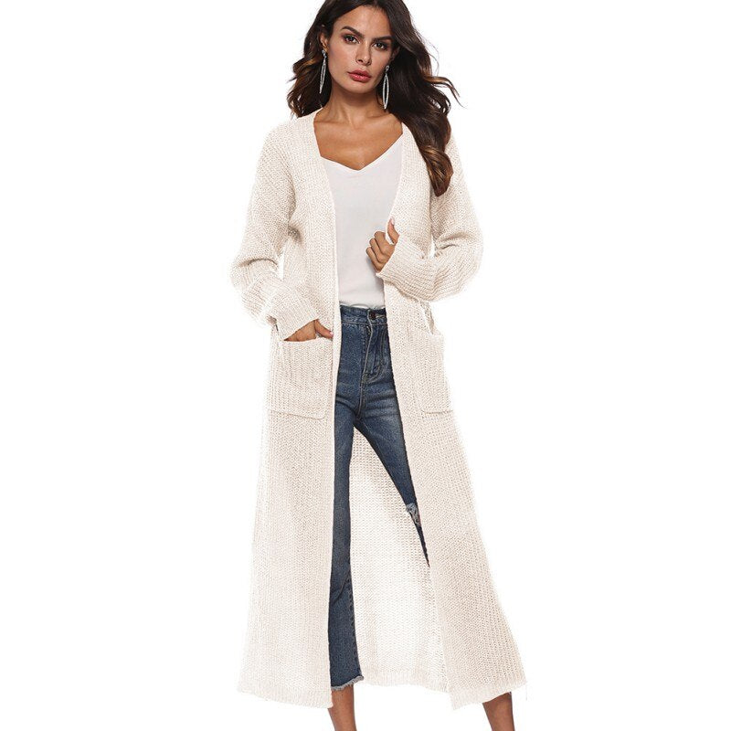 Women Long Cardigan Outerwear - integrityhomedecor
