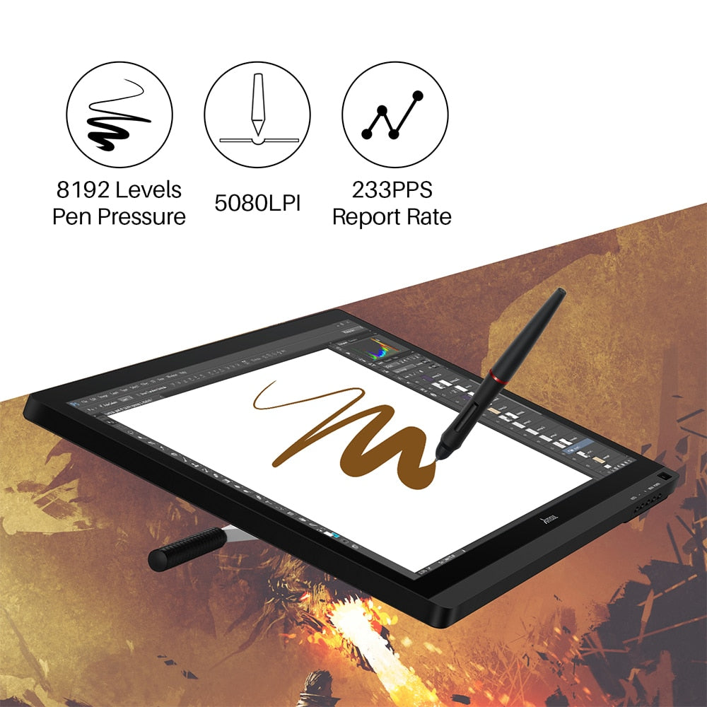 Graphic Tablet with 21.5 inch Screen Drawing Tab - integrityhomedecor