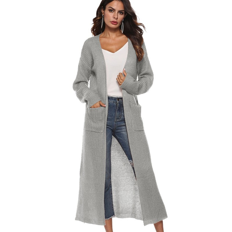 Women Long Cardigan Outerwear - integrityhomedecor
