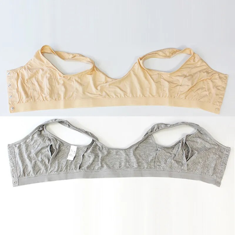 Mastectomy Bra with Pockets Front Closure Lingerie