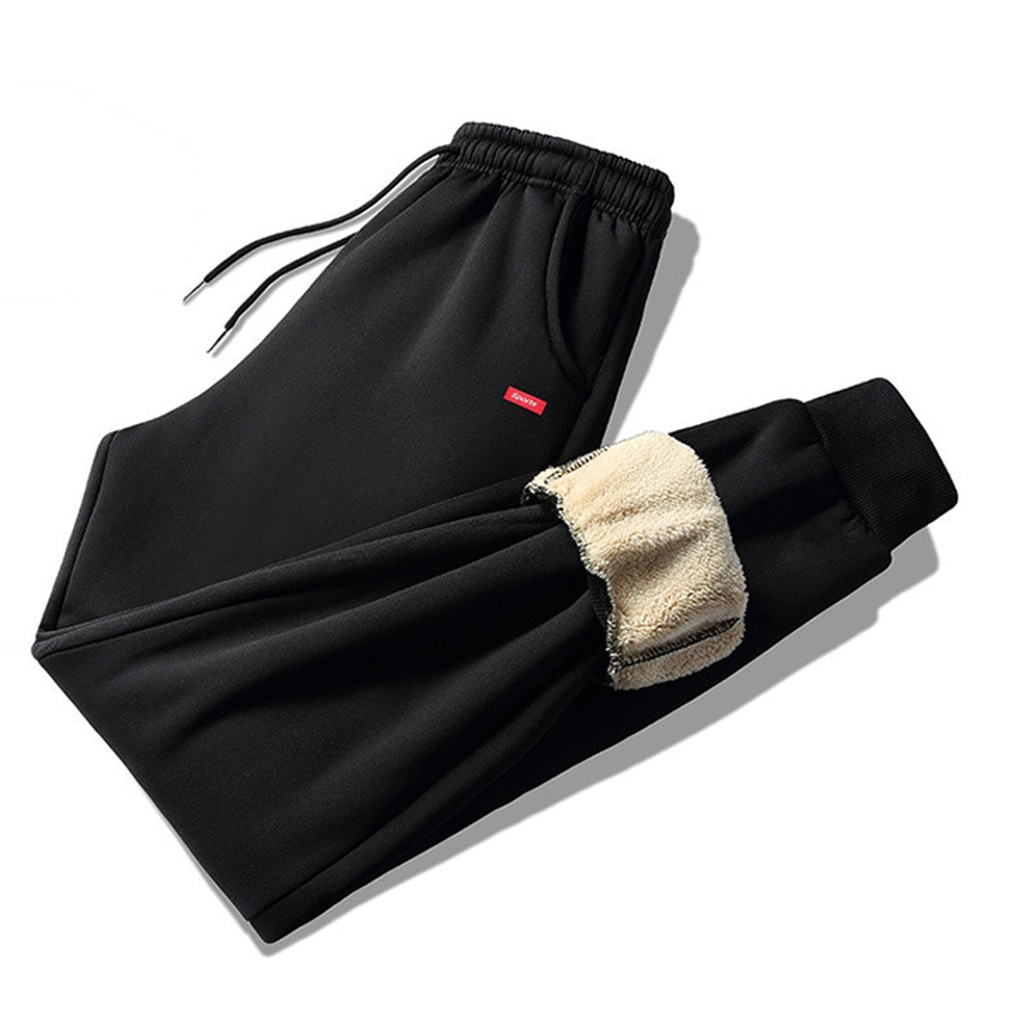 Men's Winter Sports Warm Sweatpants For Jogging Fleece Clothing Trousers - integrityhomedecor