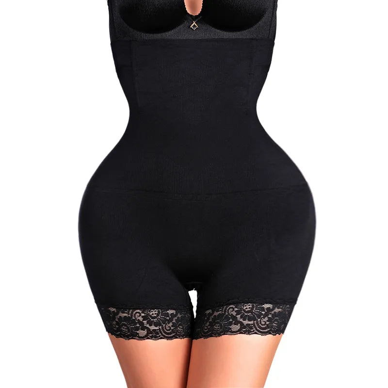 Women's Shapewear High Waist Body Shaper Lace Tummy Underwear - integrityhomedecor