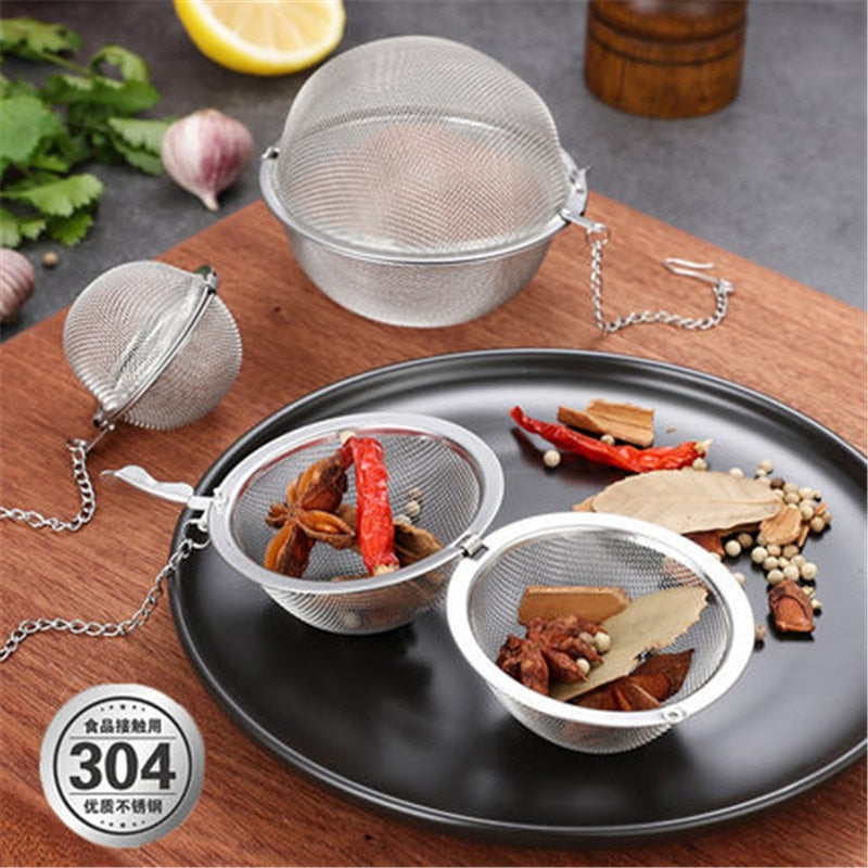 Stainless Steel Tea Infuser Teapot Tray Spice Tea Strainer Herbal Filter Teaware Accessories Kitchen Tools tea infuser Tea - integrityhomedecor