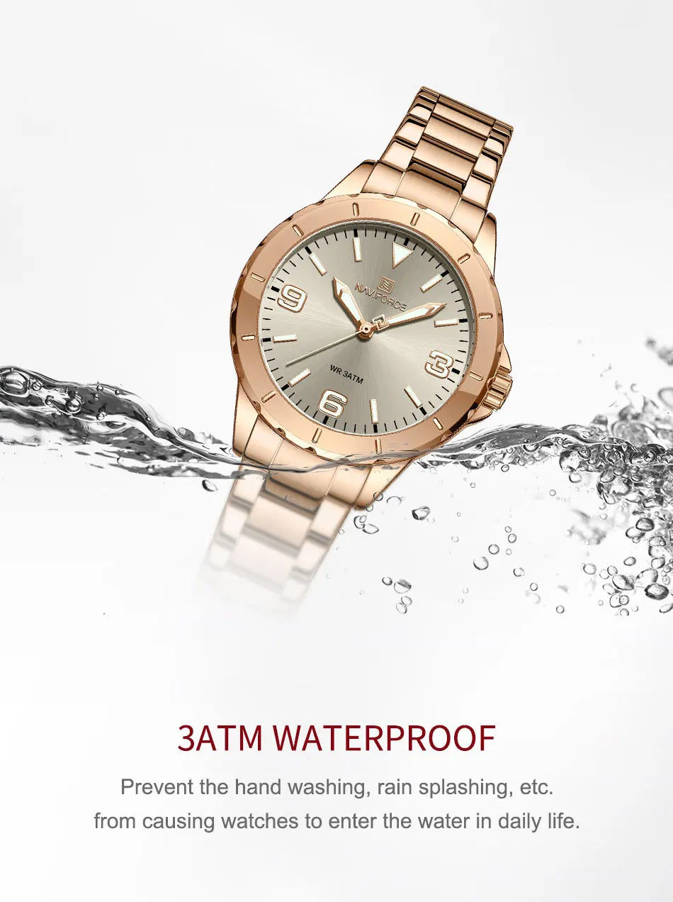 Wrist Watch Stainless steel Dress Quartz