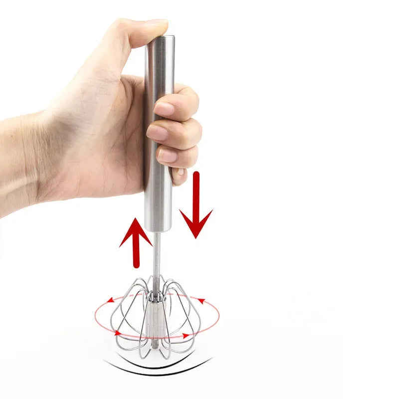Egg Beater Stainless Steel Whisk Hand Blender