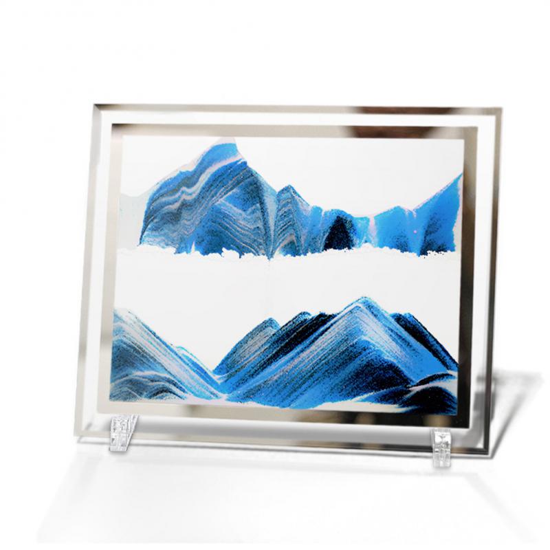 3d Moving Sand Picture Glass - integrityhomedecor