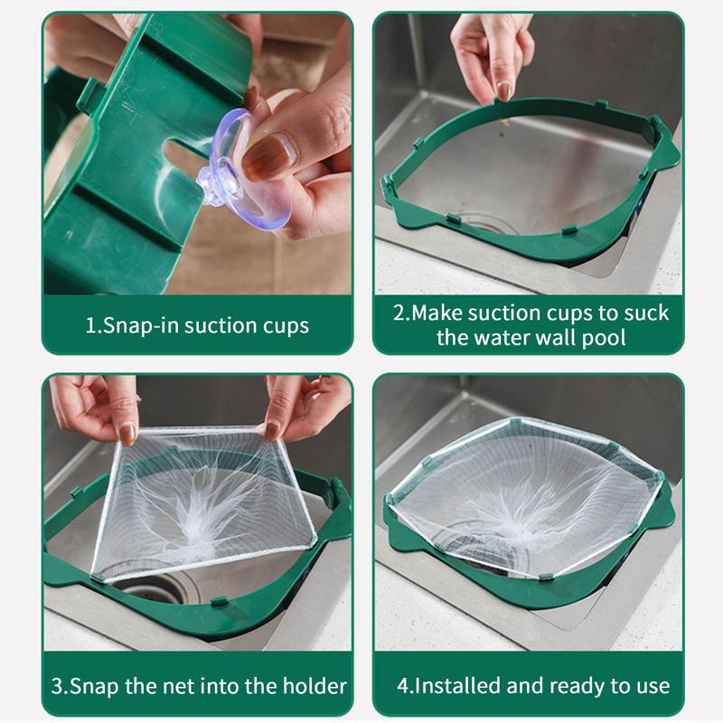 Disposable Drainage Net Anti-Clogging Residues Of Kitchen Waste Water Filter Kitchen Gadgets Sets Sink For Cereals Practical - integrityhomedecor