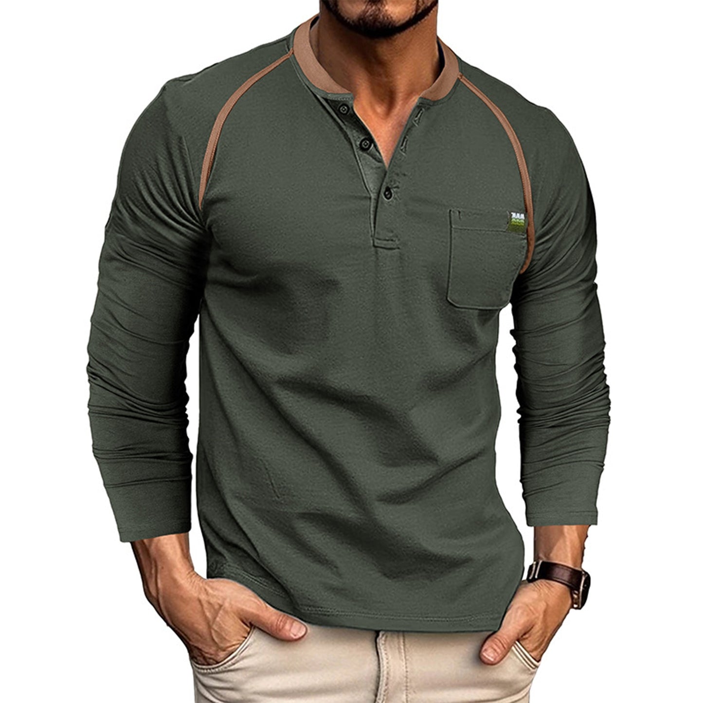 men's shirt Long Sleeve - integrityhomedecor