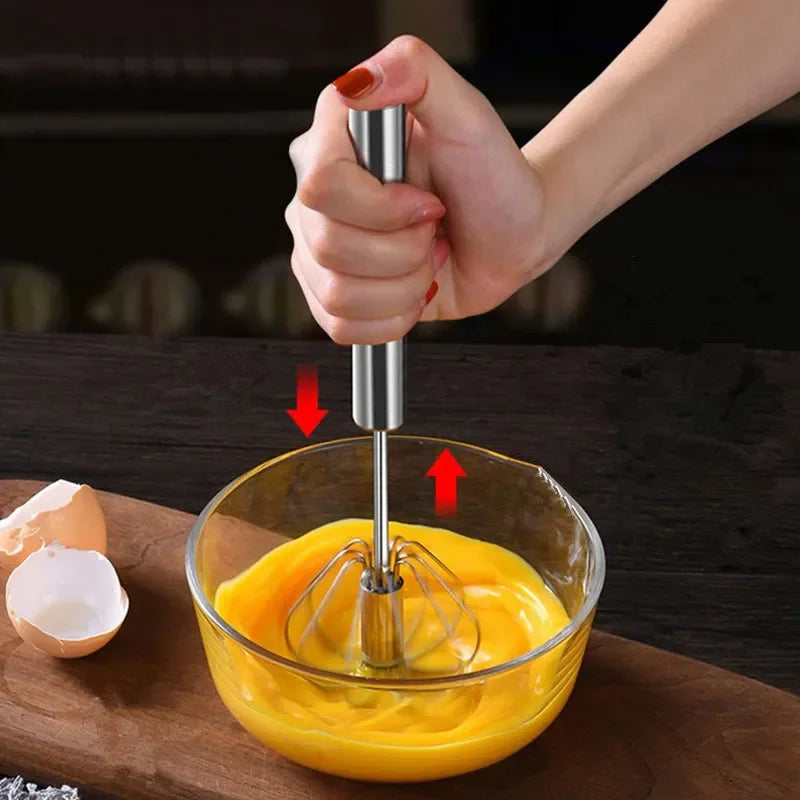 Egg Beater Stainless Steel Whisk Hand Blender