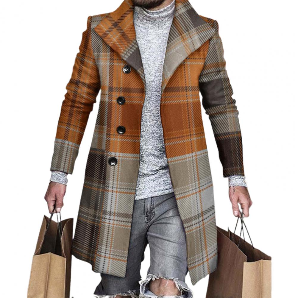 Single-breasted Loose Fit Overcoat - integrityhomedecor