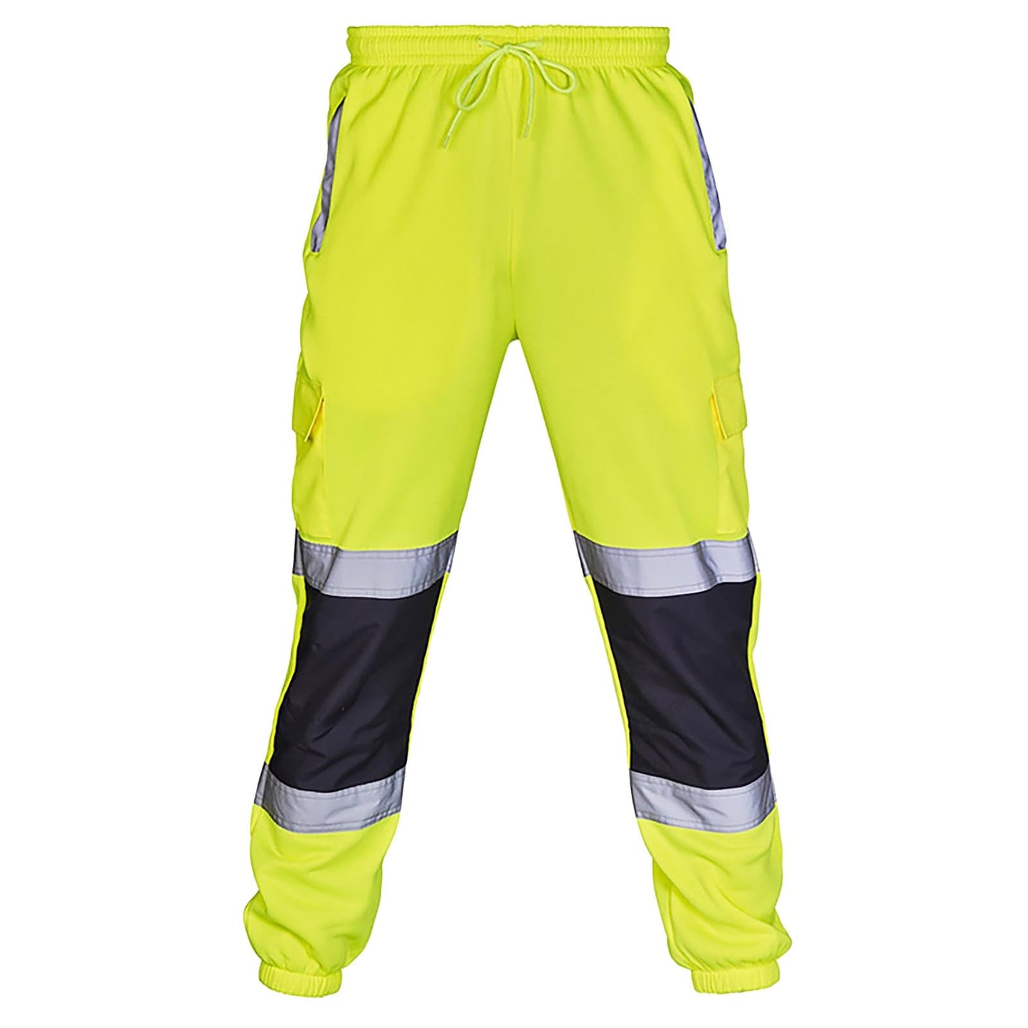 Men's Trousers Personal Stripe pant Road Work High Visibility Road Work Overalls Casual Pants - integrityhomedecor