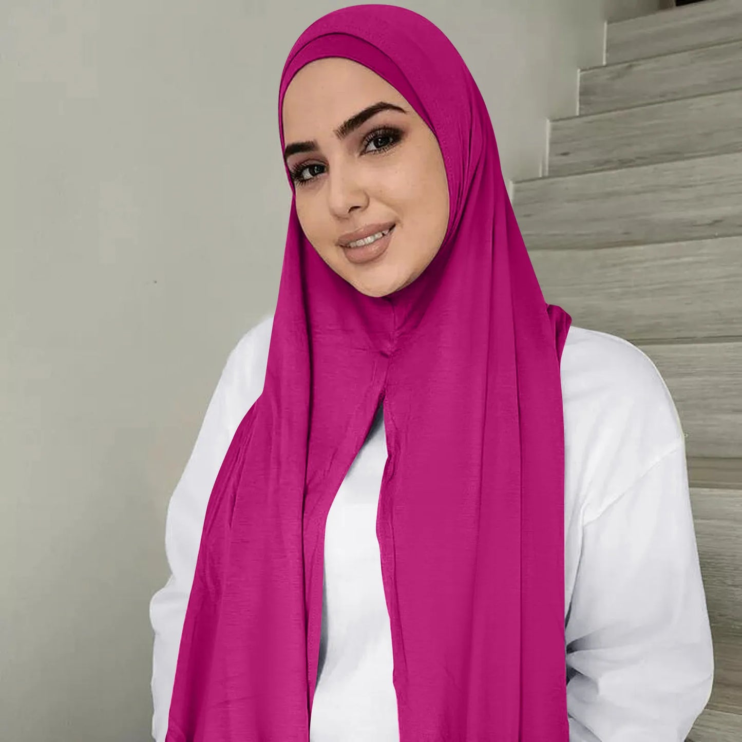 Hijab Plain Chiffon Scarves For Women - integrityhomedecor