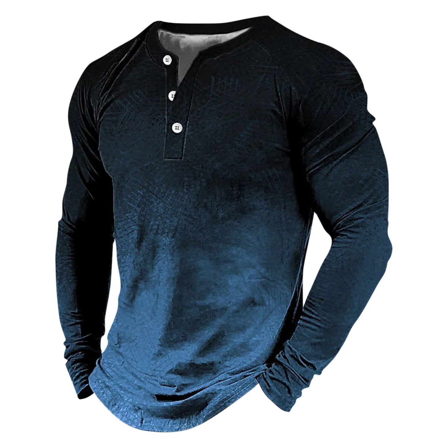 Men's Long Sleeve Solid Color Tops New Streetwear Casual Fashion - integrityhomedecor