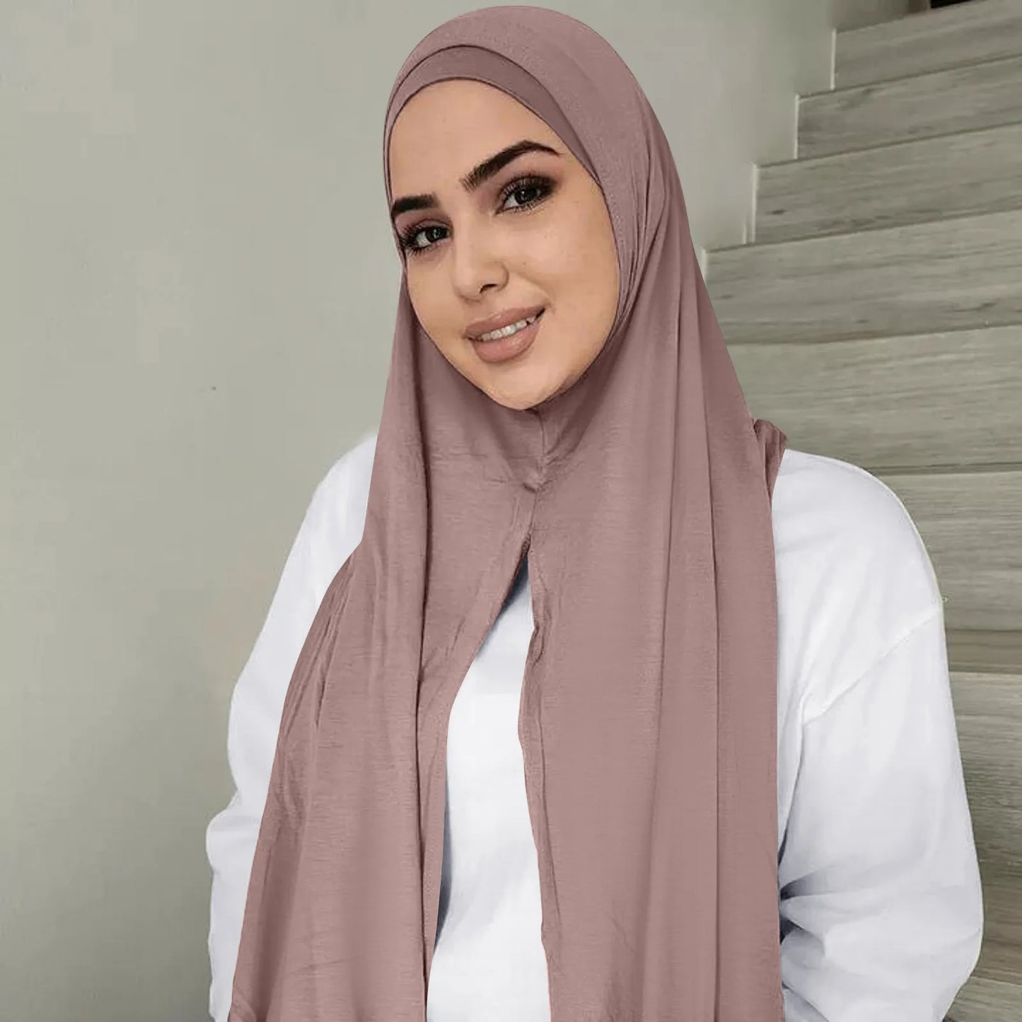 Hijab Plain Chiffon Scarves For Women - integrityhomedecor
