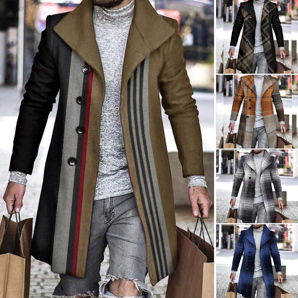 Single-breasted Loose Fit Overcoat - integrityhomedecor