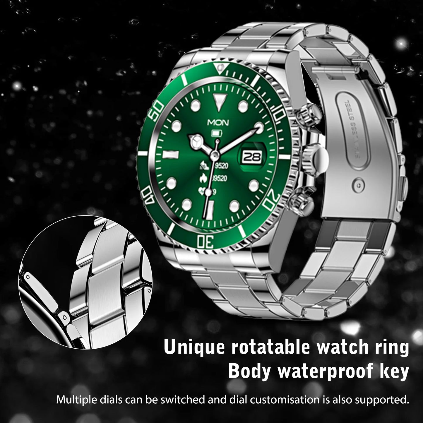 Full Touch Screen Bluetooth Smart Watch