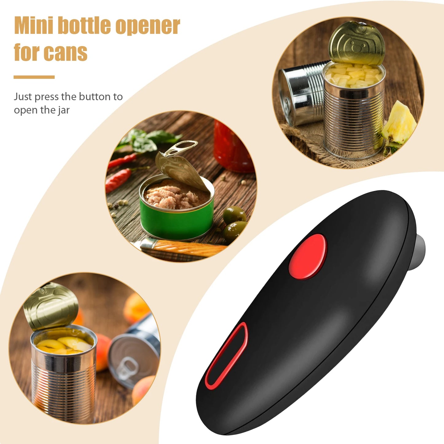 Electric Can Bottle Jar opener