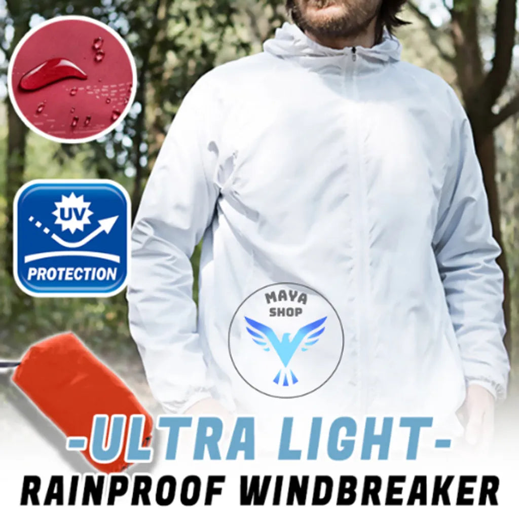 Men's Outdoor Ultra-light Rainproof Windbreaker - integrityhomedecor