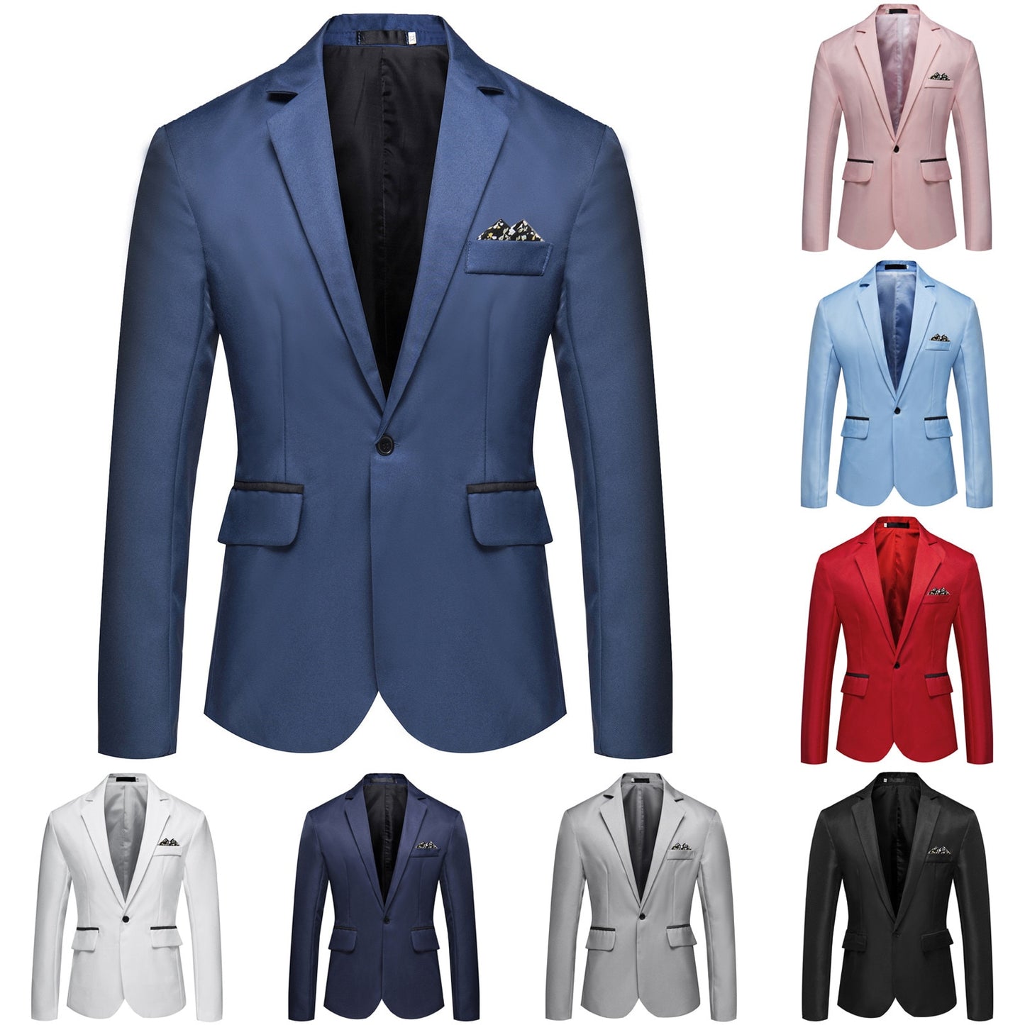 Mens Winter Two Buttons Slim Fit jacket - integrityhomedecor