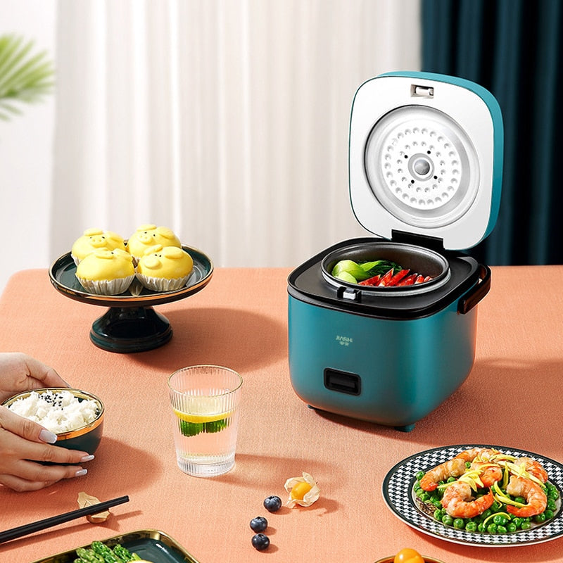 1.2L Smart Electric Rice Cooker Multifunctional Mini Pots Offers Non-Stick Cooking Home And Kitchen Appliance 220V With Steamer - integrityhomedecor