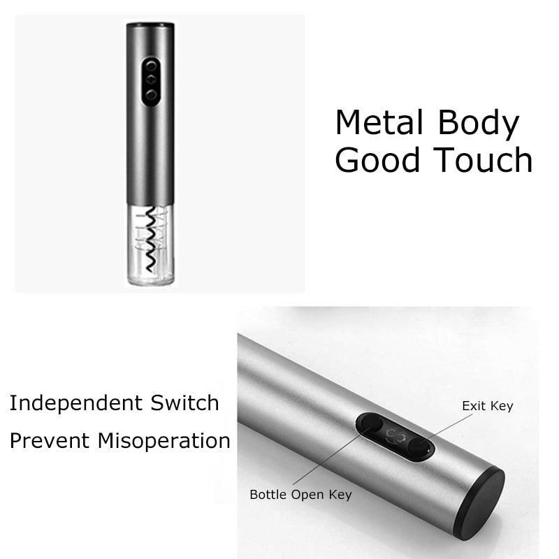 Automatic Bottle Opener for Red Wine Foil Cutter Electric Red Wine Openers Jar Opener Kitchen Accessories Gadgets Bottle Opener - integrityhomedecor