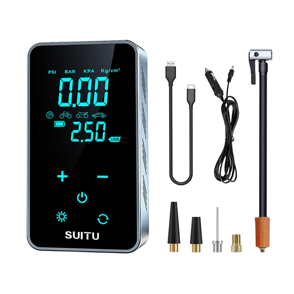 Portable Air Compressor LCD Display - integrityhomedecor