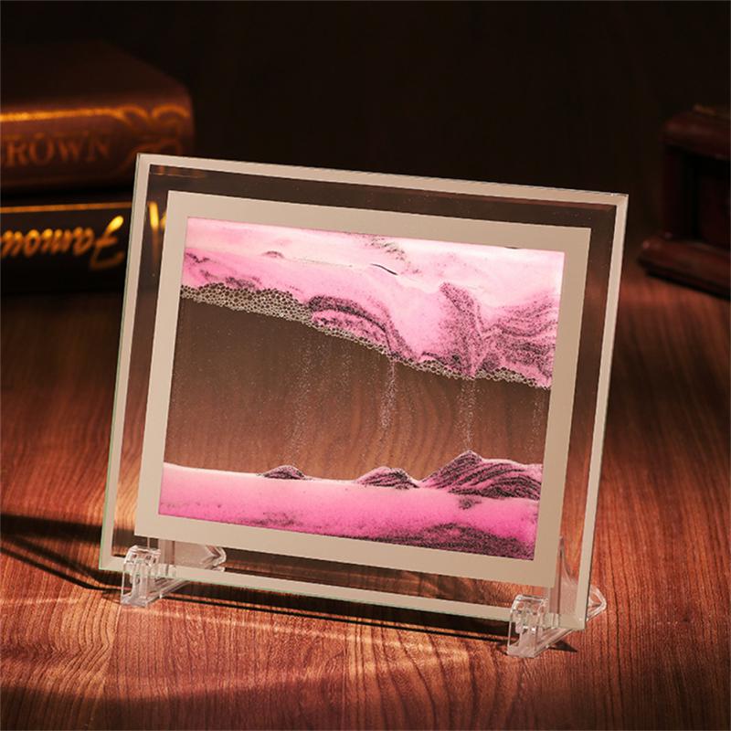 3d Moving Sand Picture Glass - integrityhomedecor