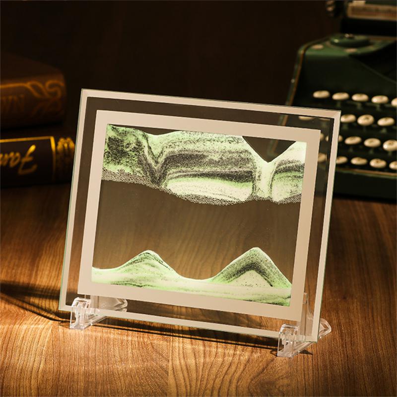 3d Moving Sand Picture Glass - integrityhomedecor