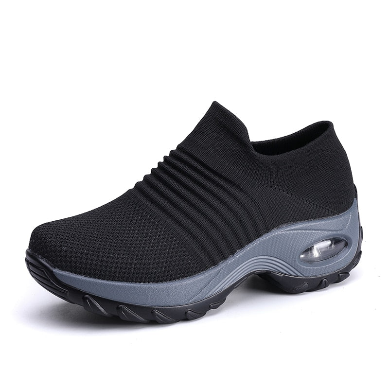 Women Mesh Light Breathable Jogging Shoes - integrityhomedecor