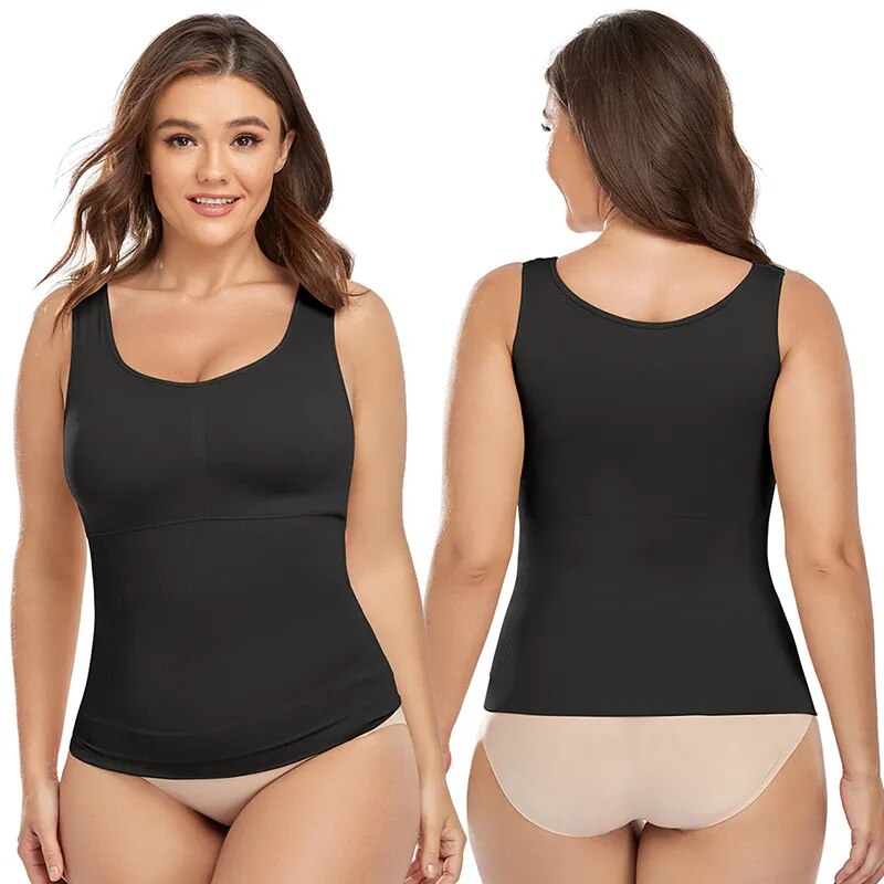 Women Shaper Cami Bra Shapewear Tummy Control Compression Undershirt