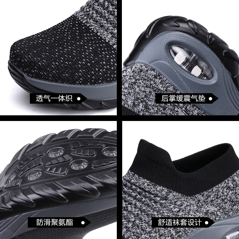 Women Mesh Light Breathable Jogging Shoes - integrityhomedecor