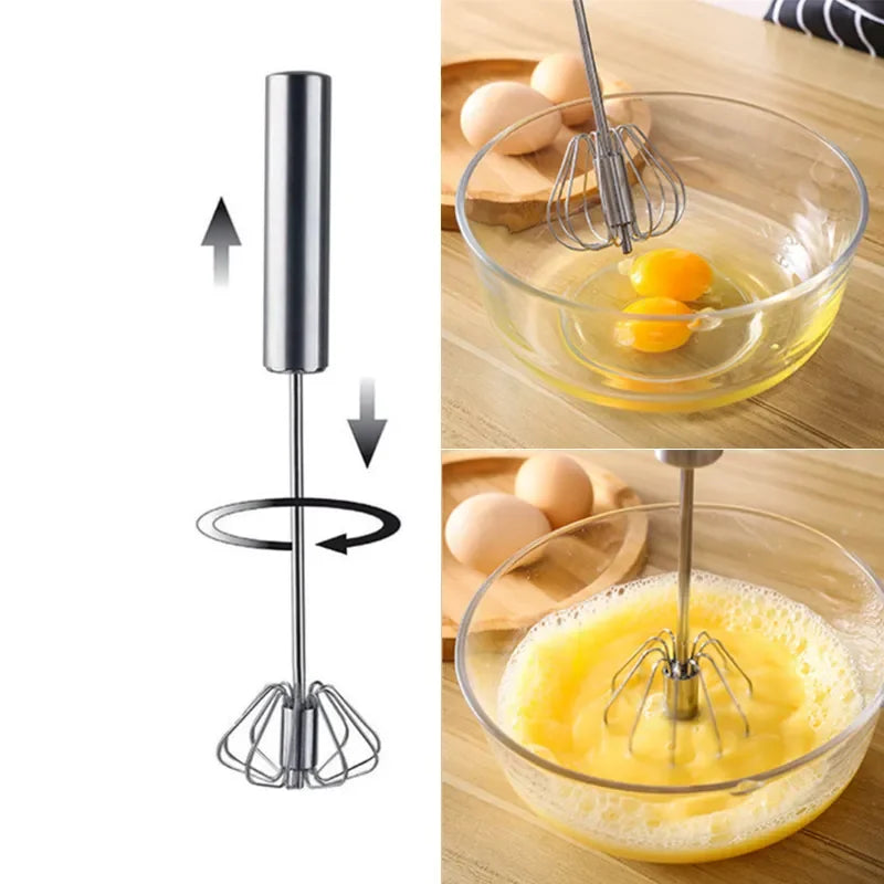 Egg Beater Stainless Steel Whisk Hand Blender