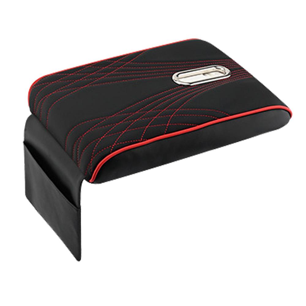 Auto Center Console Pad Car Armrest Elbow Pad Cushion Leather Soft Armrest Protector Pad Universal Fit For Vehicle Car Interior - integrityhomedecor