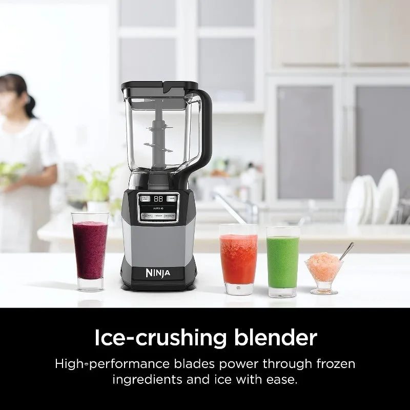 Ninja Compact 3 Function Blender with Auto-IQ, 72-oz.
