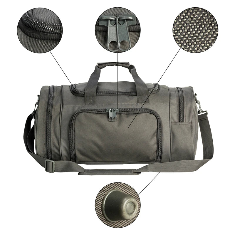Outdoor Waterproof Travel Sport Bag With Shoes Compartment