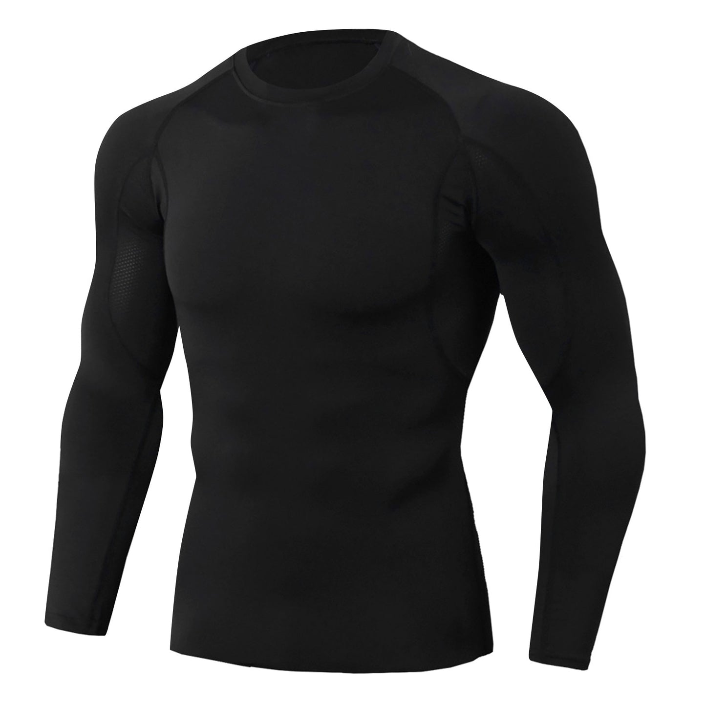 Men's Compression Under Layer Top Long Sleeve Sports - integrityhomedecor