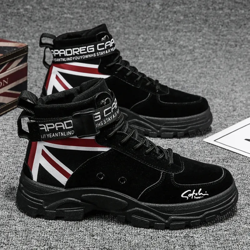 Mens Lace-Up Waterproof Boots - integrityhomedecor