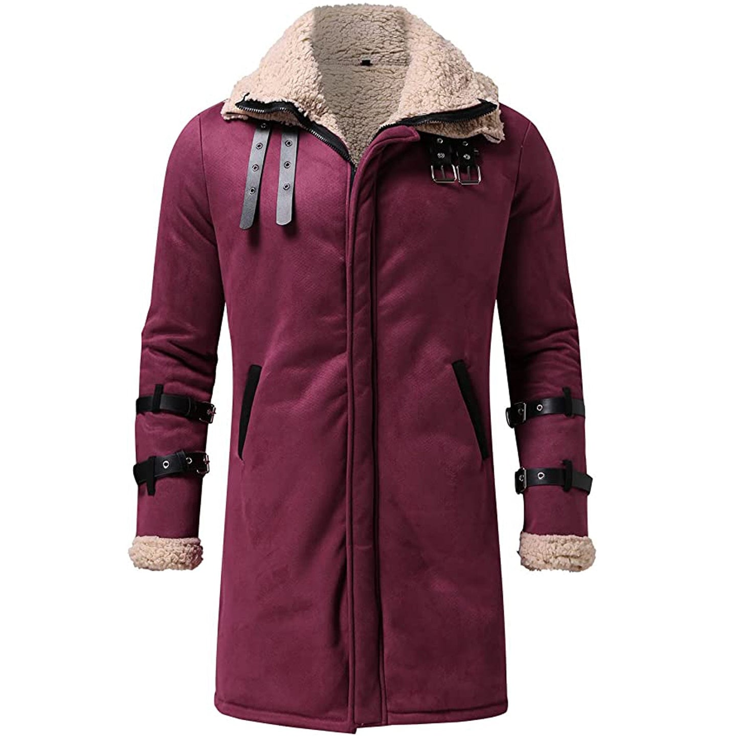 Men's jacket Coat Plush Thick Cardigan - integrityhomedecor