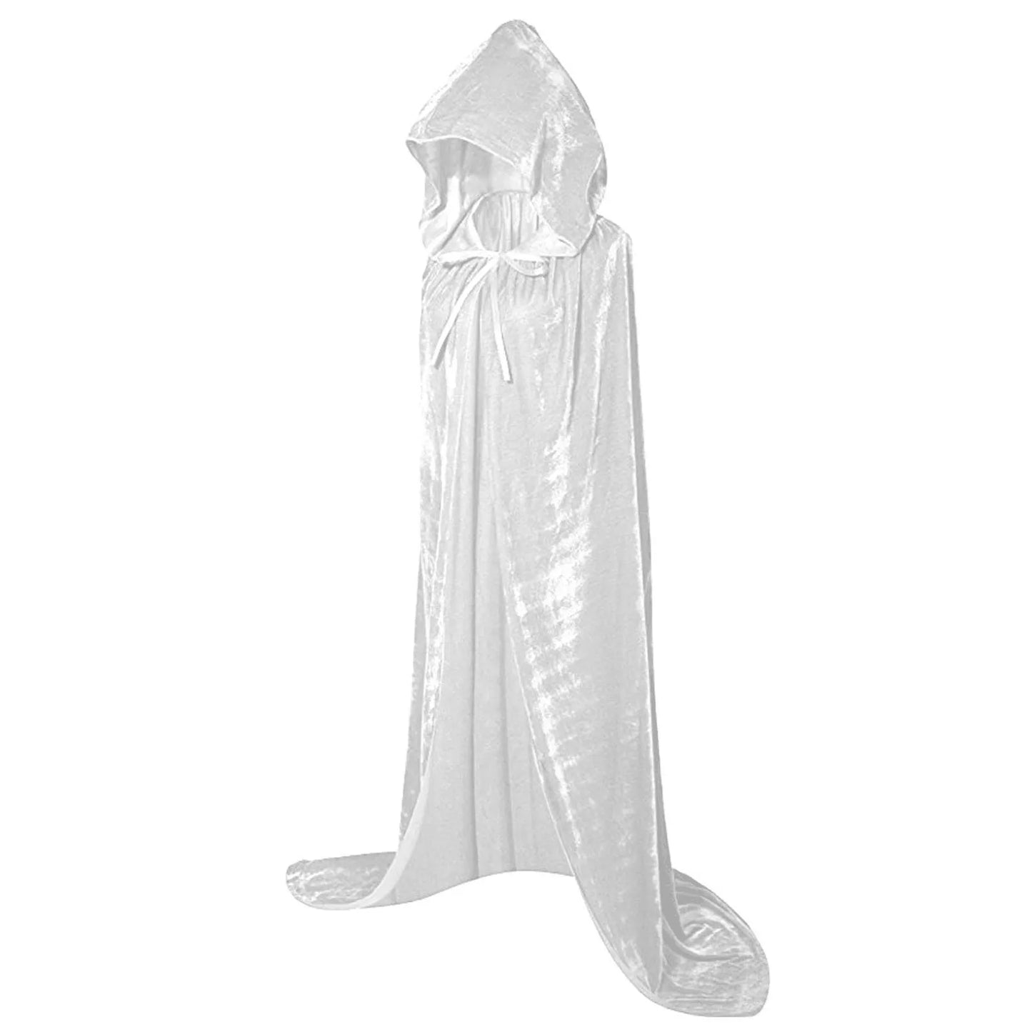 Hooded Cape Adult Unisex Long solid Costume for Halloween Party - integrityhomedecor