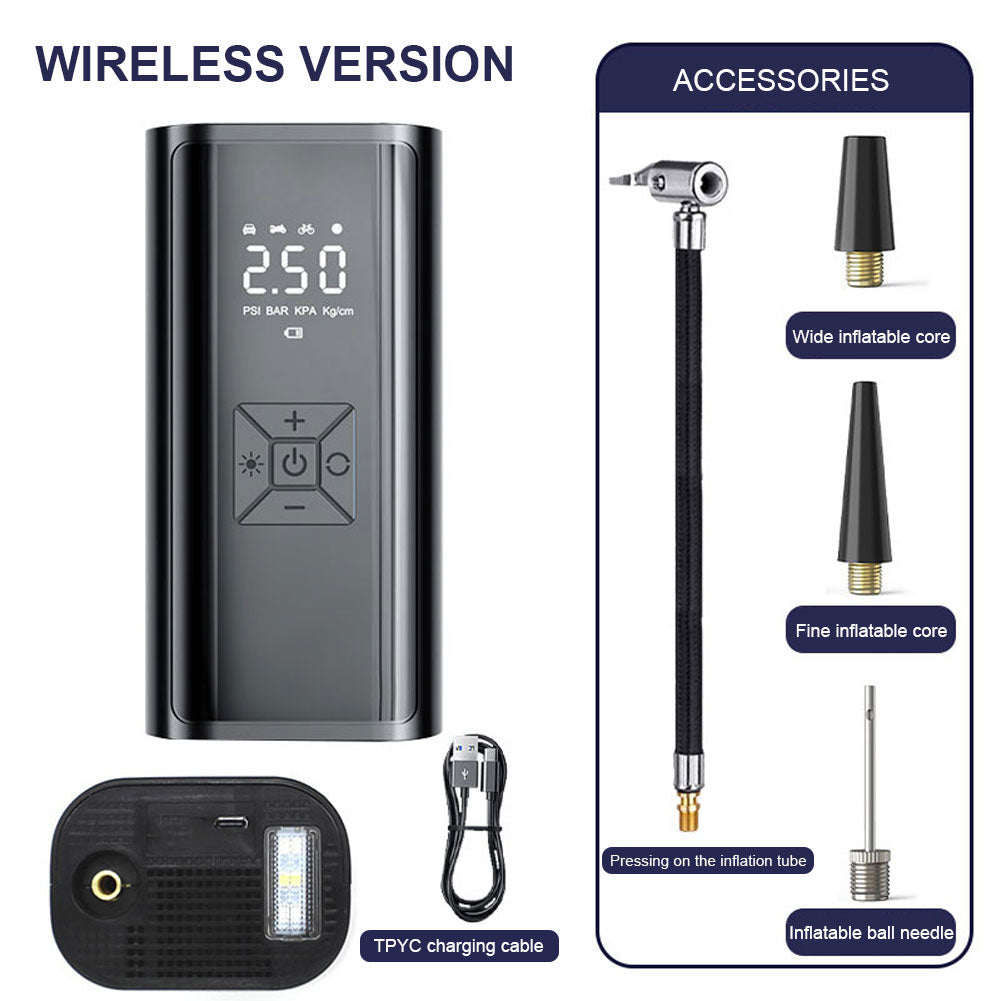 Portable Air Compressor LCD Display - integrityhomedecor